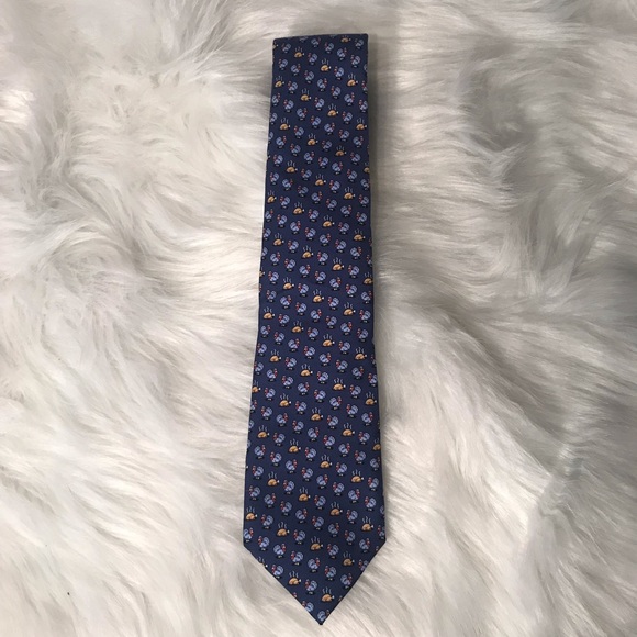Vineyard Vines Other - Vineyard Vines 100% Silk Tie: Thanksgiving Dinner